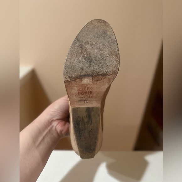 Women’s Eileen Fisher Ives‎ Tan Bootie. Size 7.5. - Picture 7 of 12